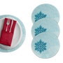 Hermia Set de 4 Salvamanteles Multicolor 37 cm
